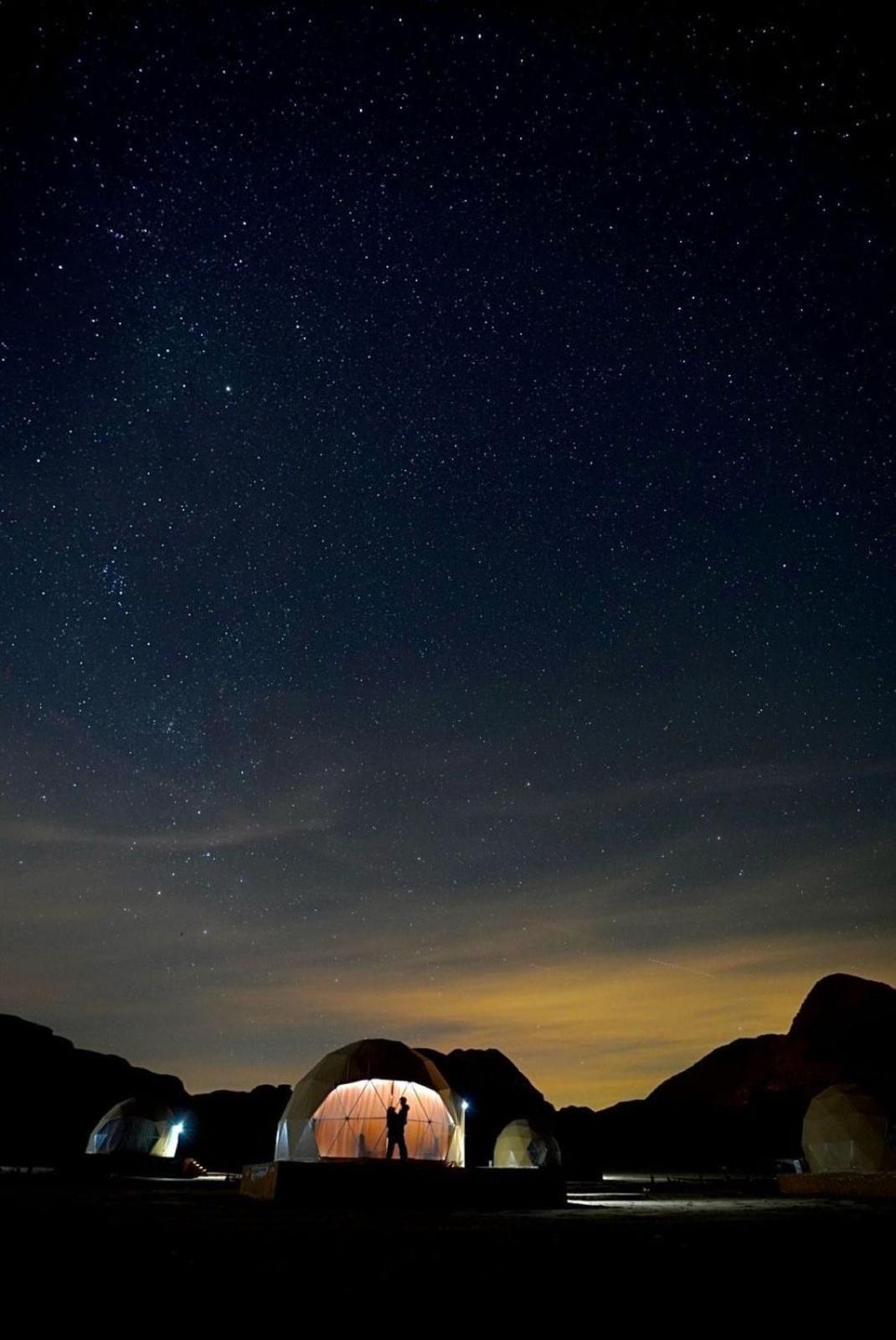 Wadi Rum Anwar Luxury Camp Exterior foto
