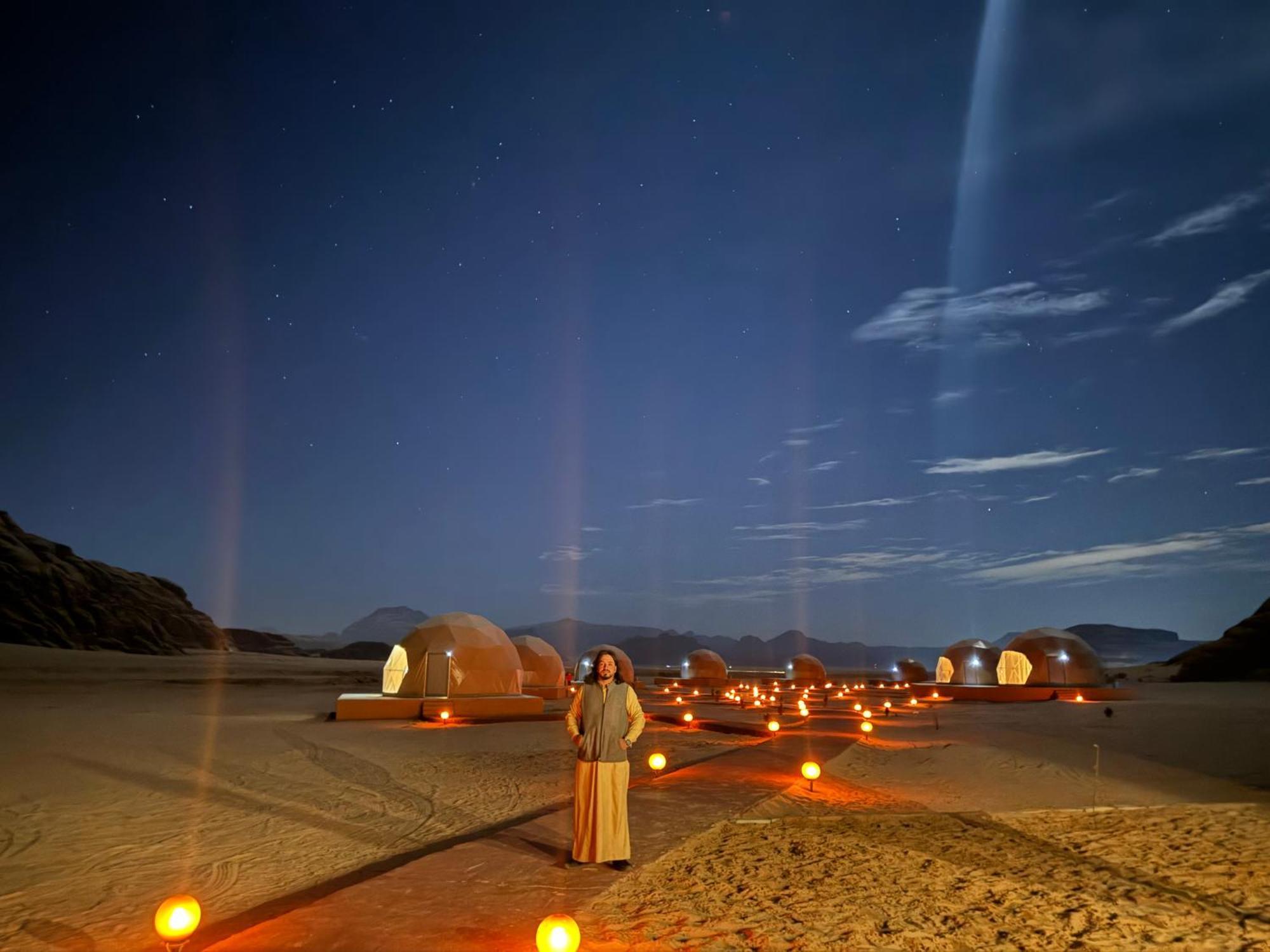 Wadi Rum Anwar Luxury Camp Exterior foto