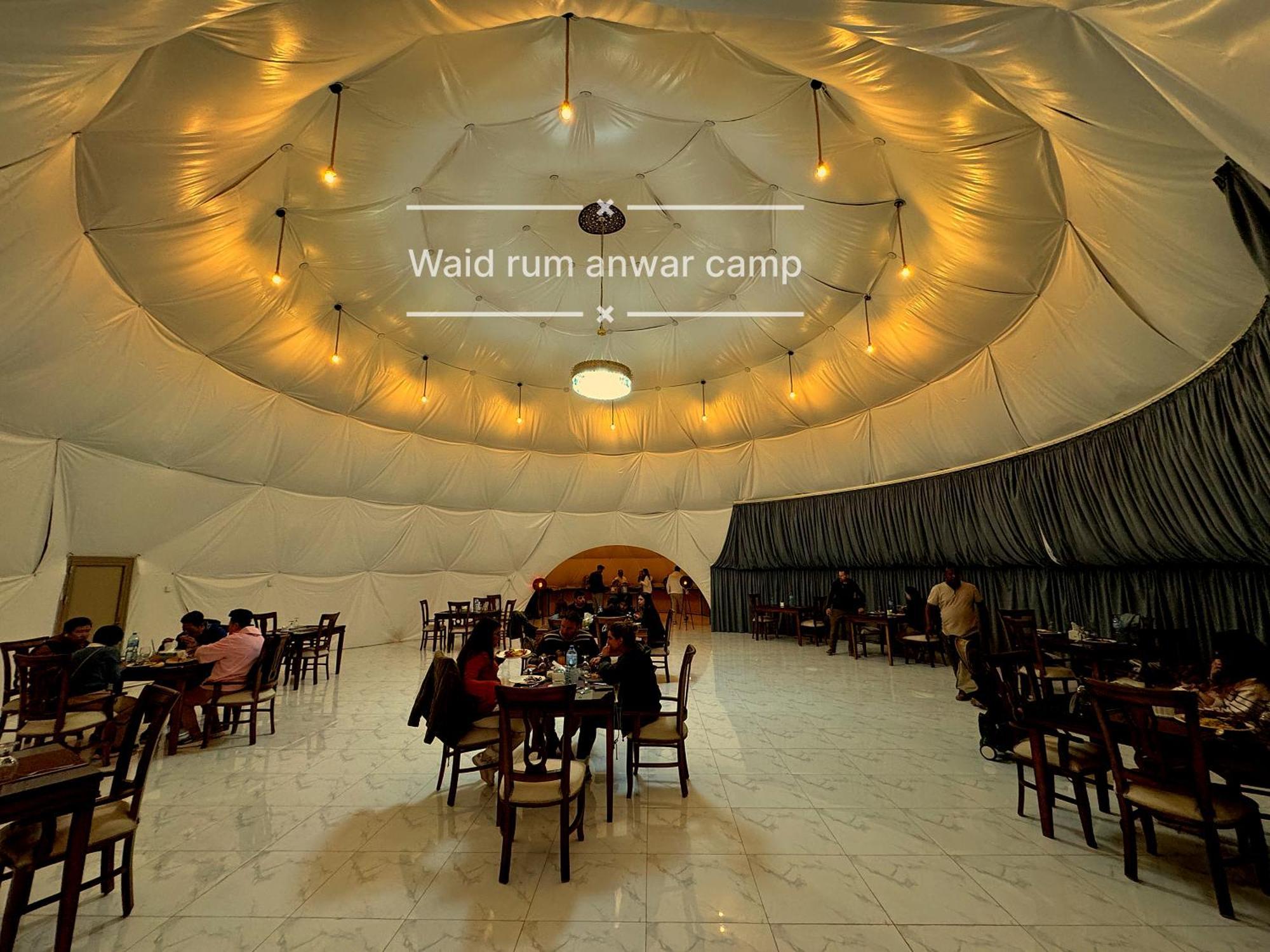 Wadi Rum Anwar Luxury Camp Exterior foto